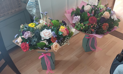 Florist choice of the Day - Mixed Bouquet with fresh Blooms available.