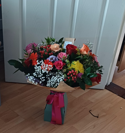 Florist choice of the Day - Mixed Bouquet with fresh Blooms available.