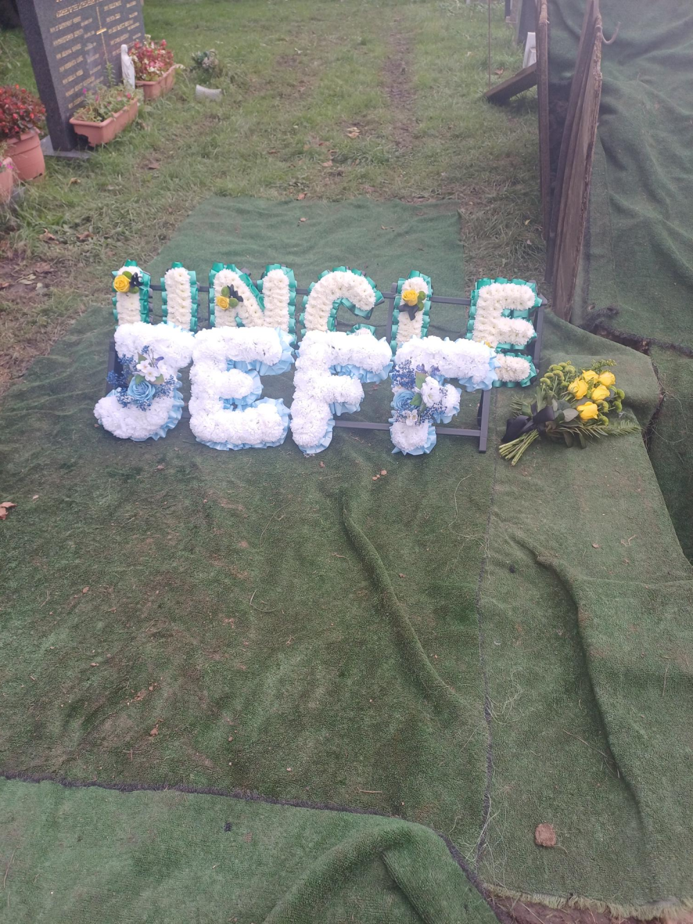Funeral Lettering