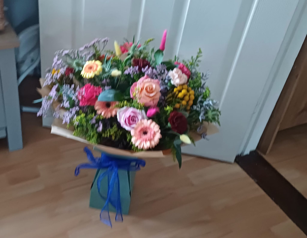 Sunset Meadow Hand-Tied