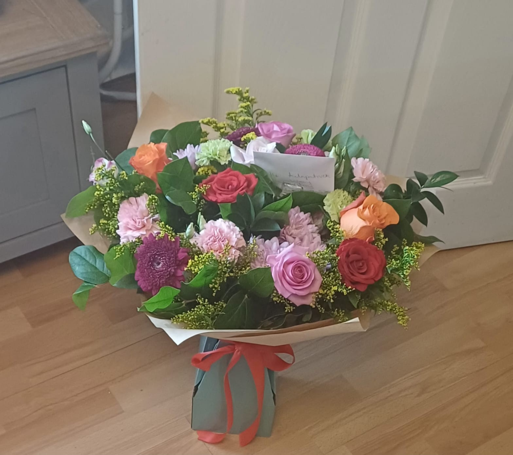 Vibrant Delight Hand-Tied