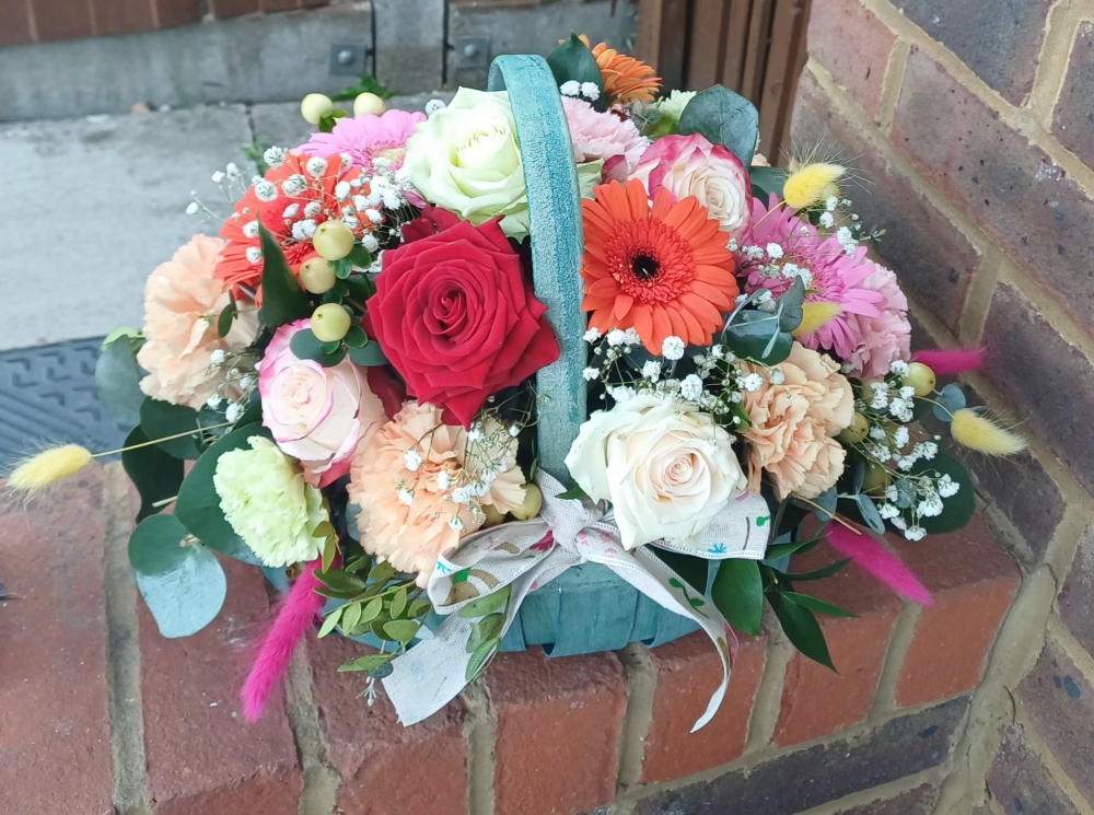 Blossom Meadow Basket