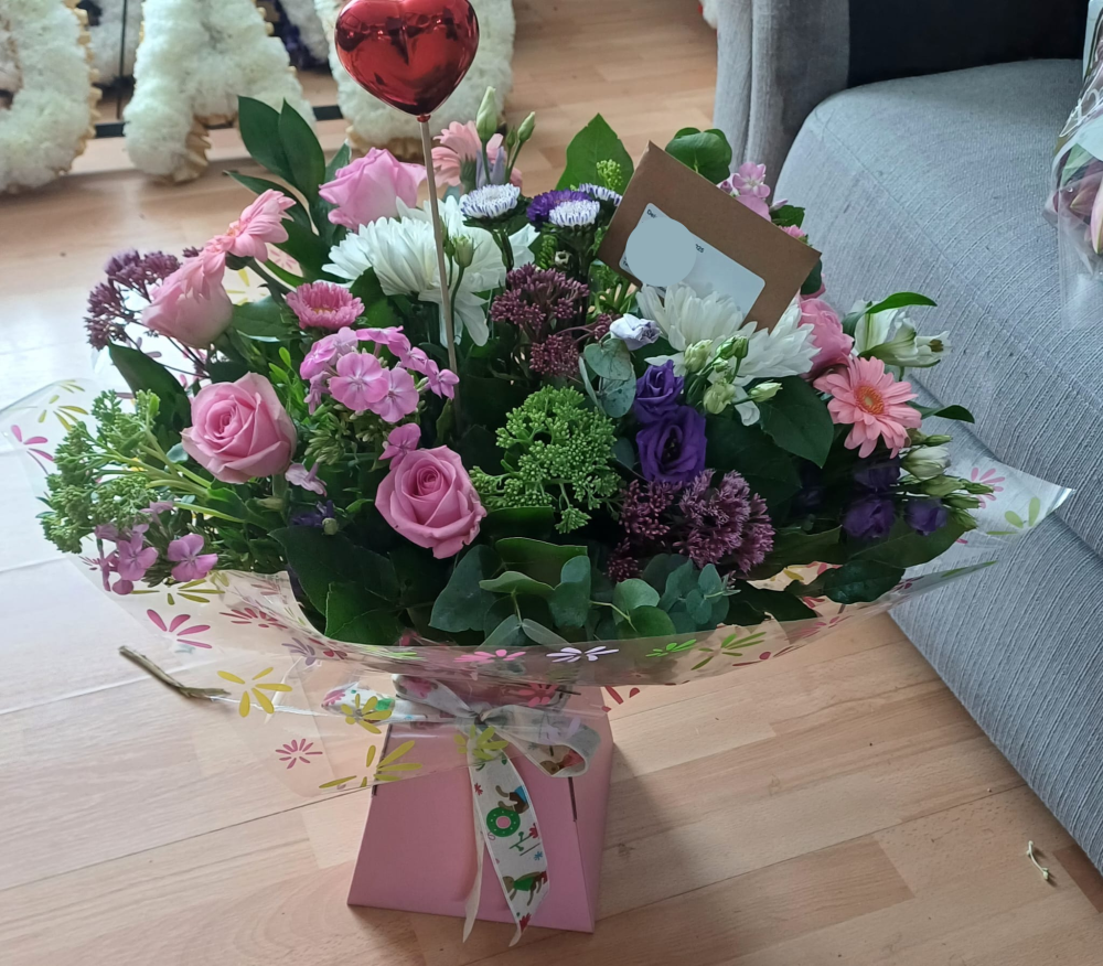 Pink Bliss Hand-Tied