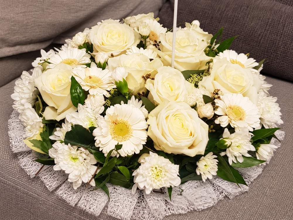 White Floral Tribute